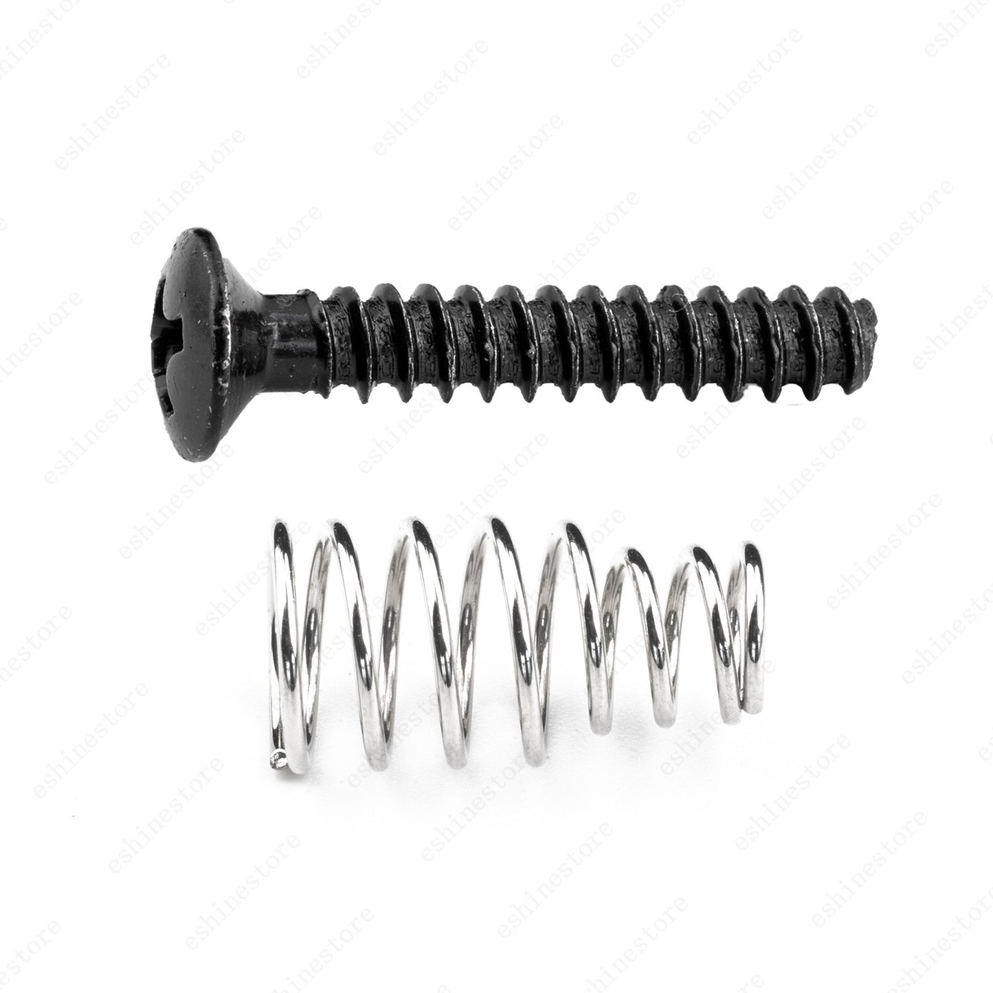 30 Pcs Single coil pickup mounting Countersunk Head Screws & Springs 3 Colors