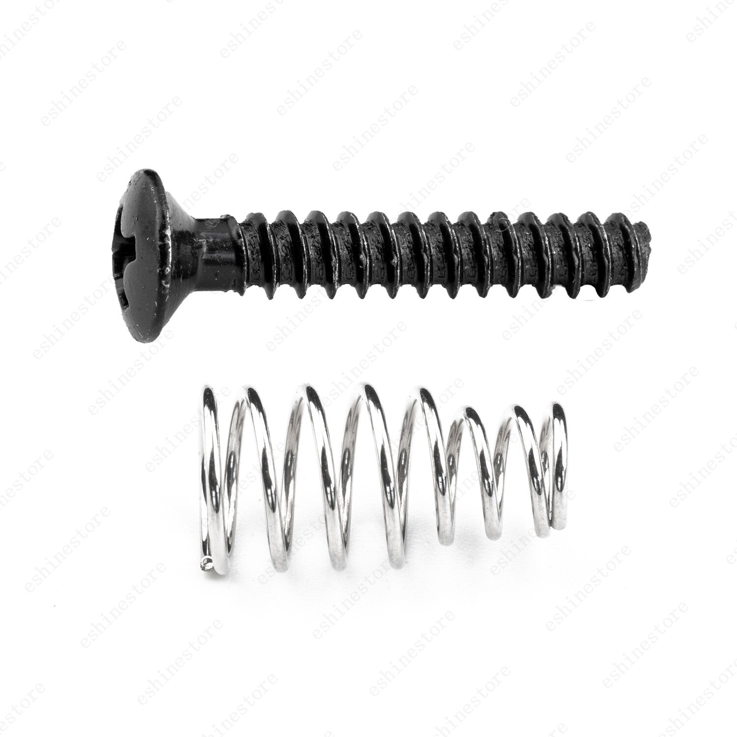 30 Pcs Single coil pickup mounting Countersunk Head Screws & Springs 3 Colors