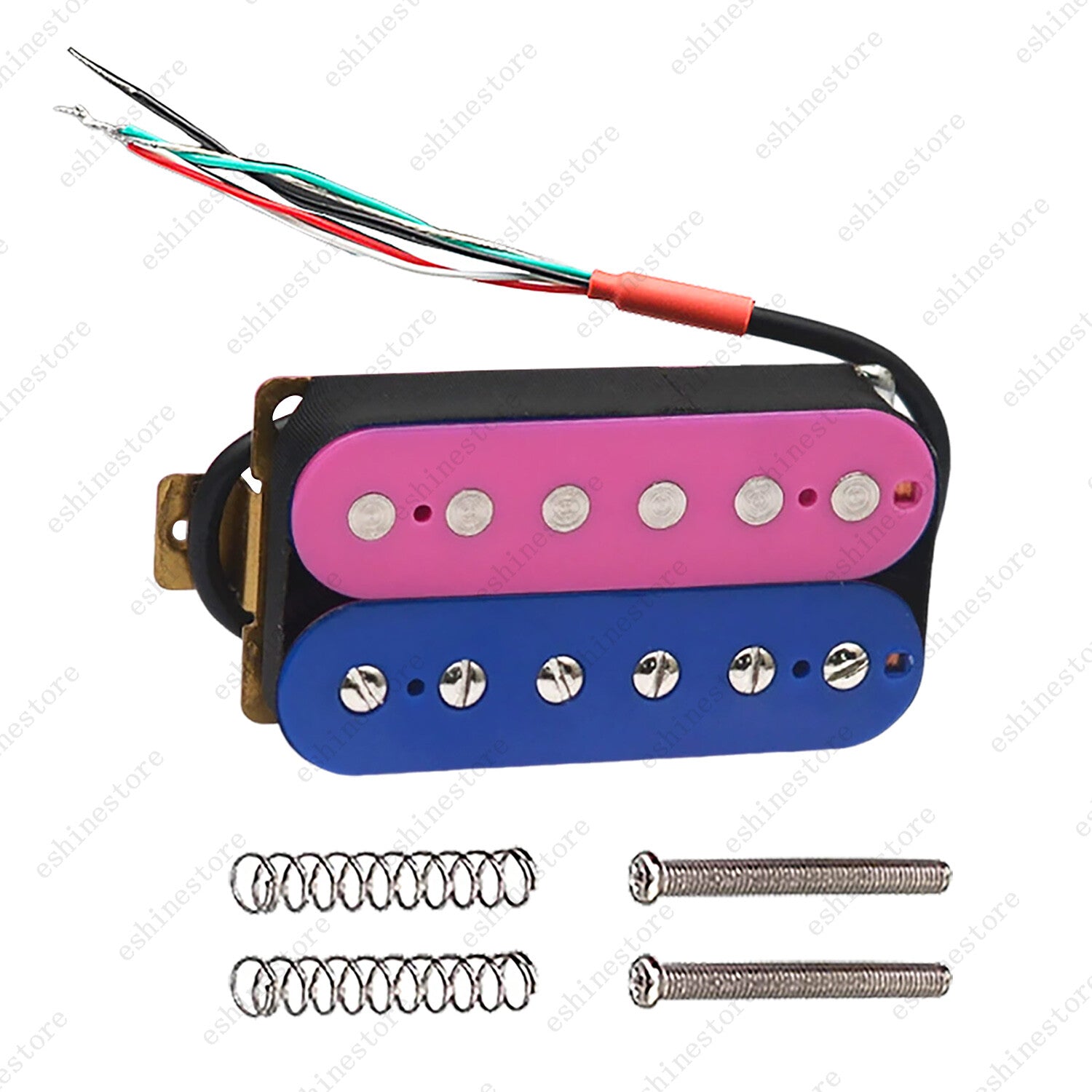 16 Colors Guitar Passive Ceramic Magnet Neck / Bridge 50mm 52mm Humbucker Pickup