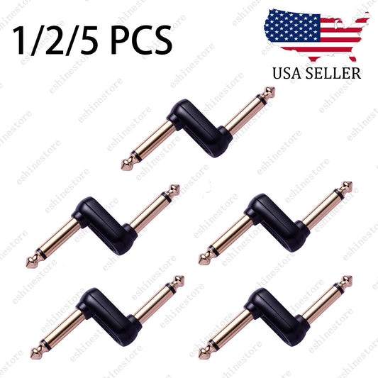 Guitar Pedal Coupler 1/4'' Guitar Effects Pedal To Pedal Connector Middle Z Type
