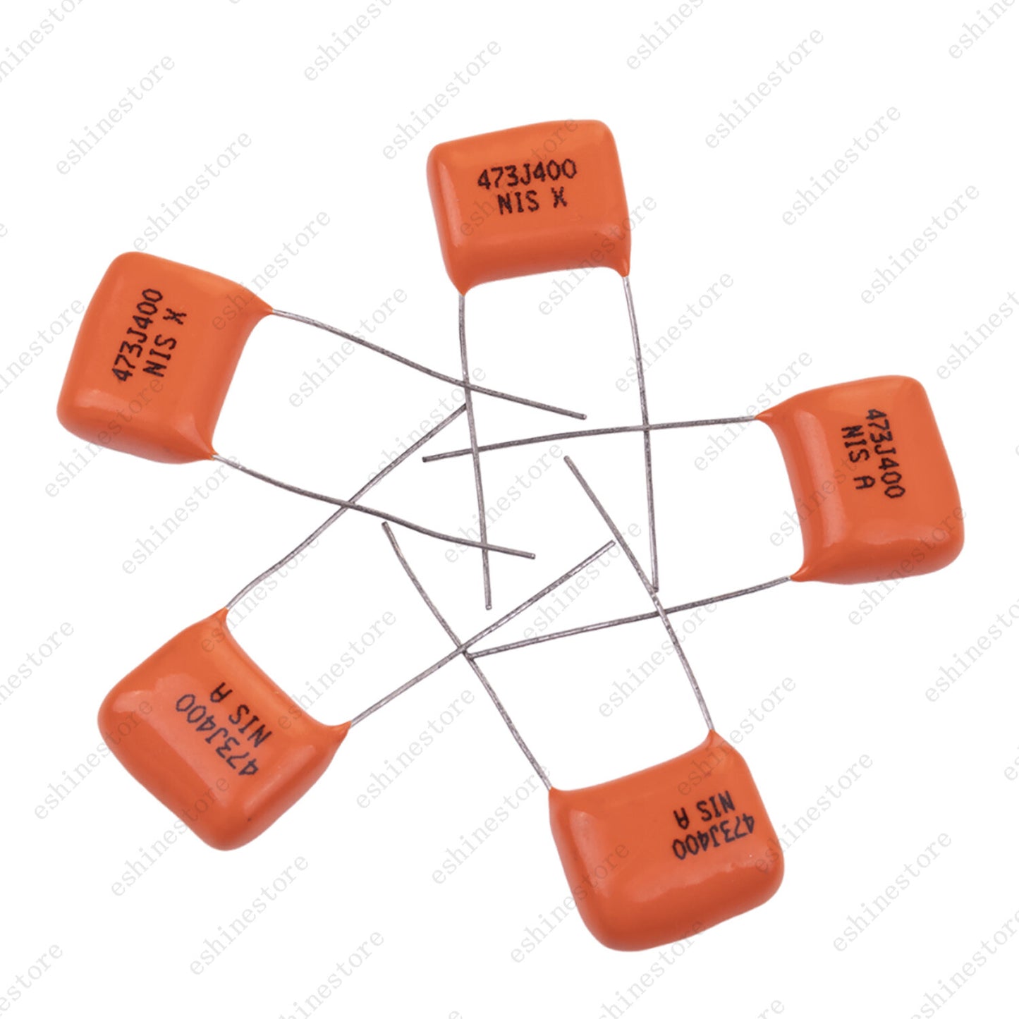 Packs of 5 Guitar Tone Film Capacitor 0.047uf (47nf) 400V For Guitar /Bass /Amp