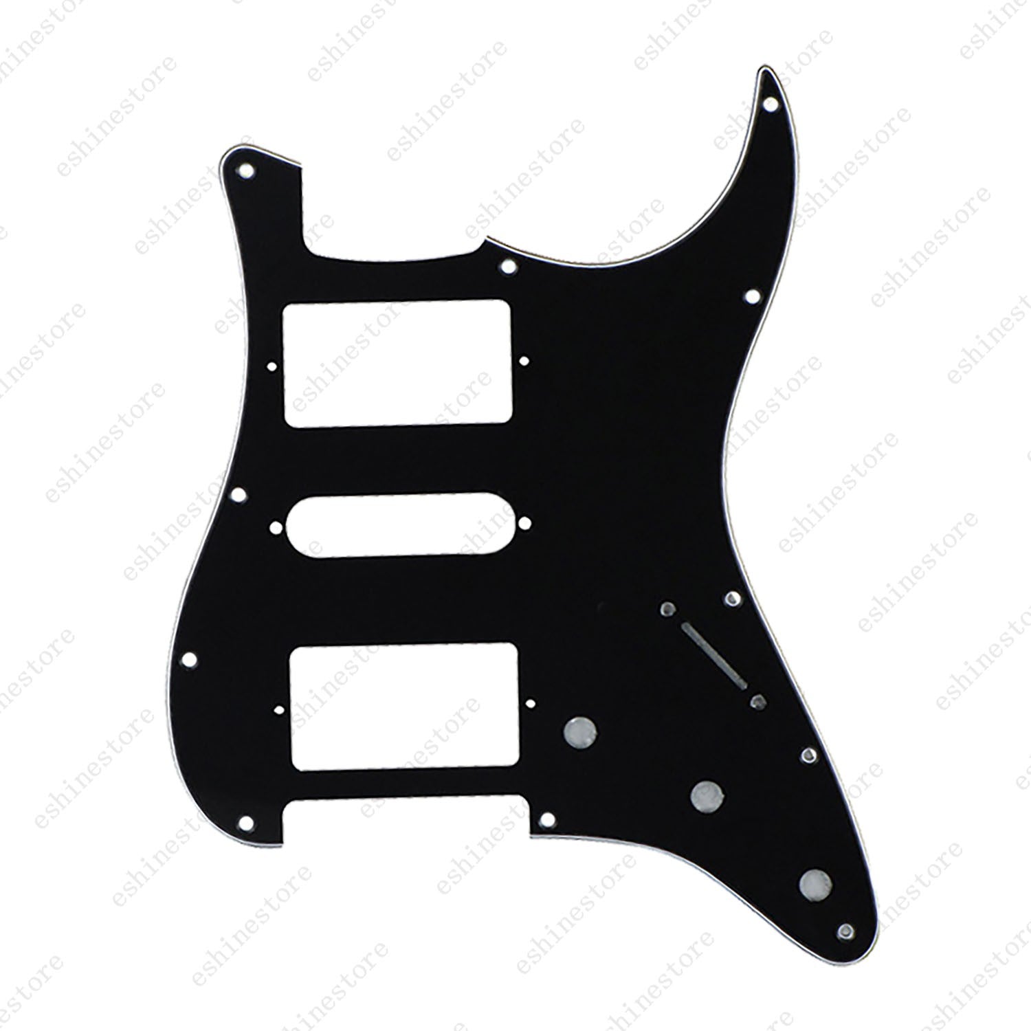 11 Holes HSH Strat Style Pickguard 3 Ply For Stratocaster Various Colors US Ship