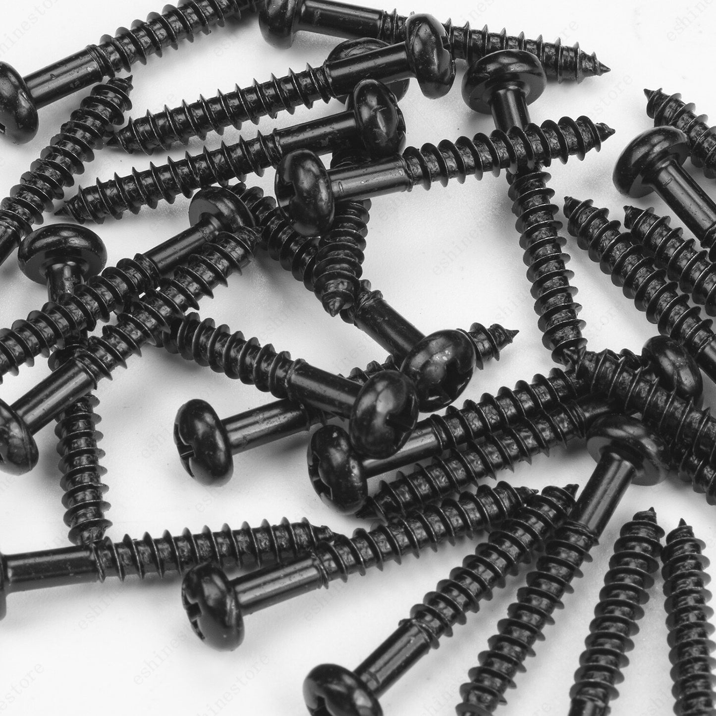 6 Pcs Tremolo Bridge Stainless Steel Screws 3.5*25mm For Fender Strat 3 Colors