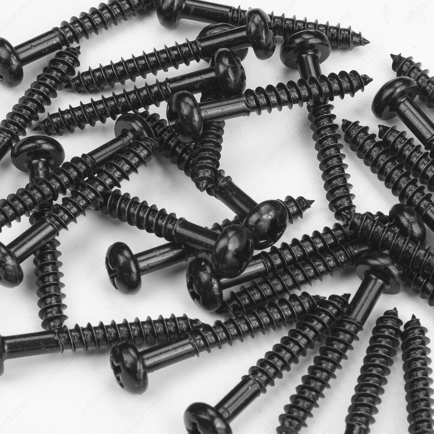 6 Pcs Tremolo Bridge Stainless Steel Screws 3.5*25mm For Fender Strat 3 Colors