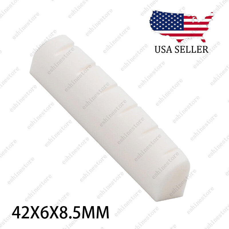 Guitar Nut Bone Slotted 42MM For Gibson Epiphone  Les Paul SG ES or Similar