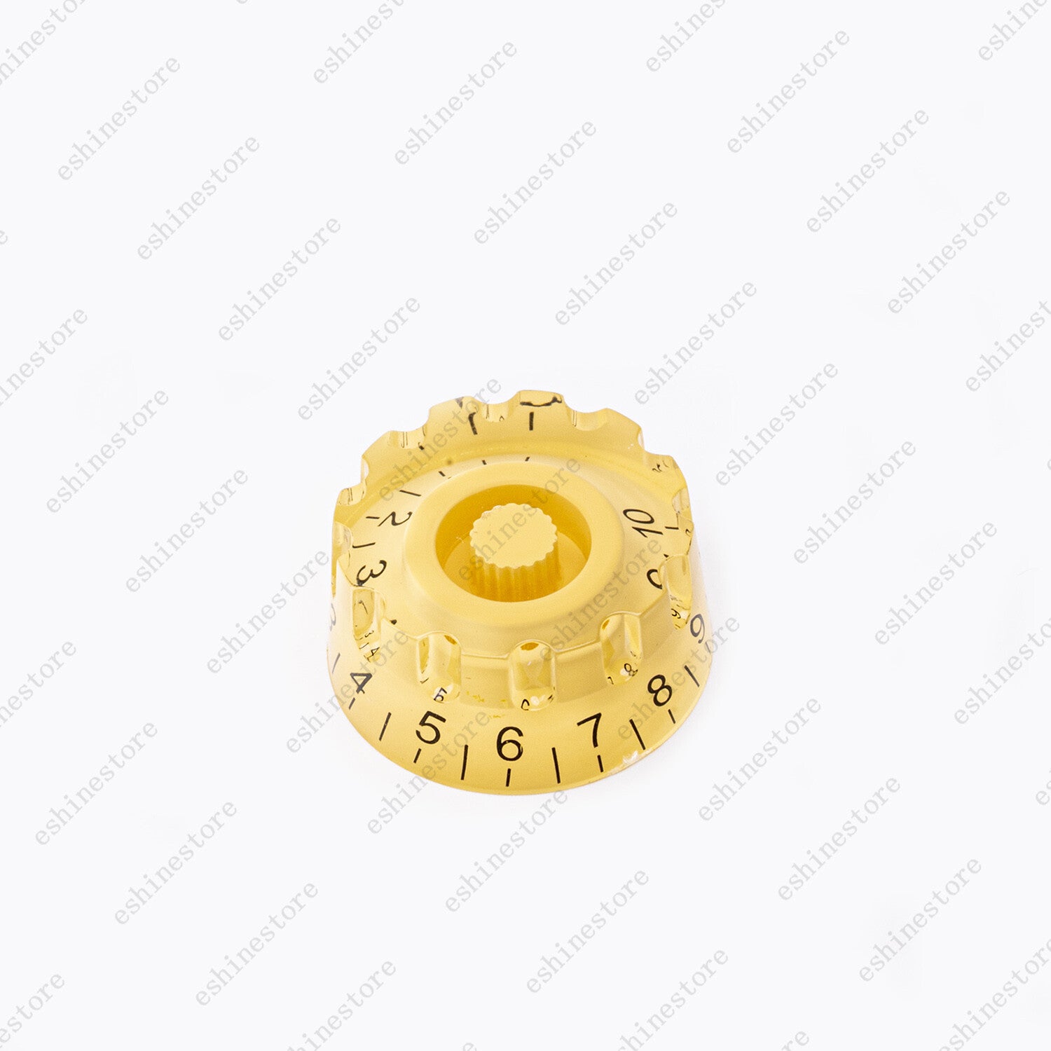 4x Yellow LP Style Guitar Control Knobs Speed Dial Knobs for Les Paul SG Guitar