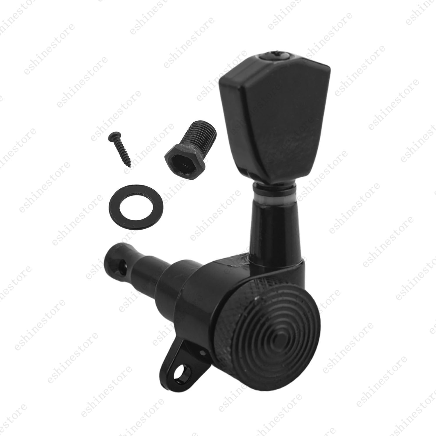 Electric Guitar Locking Tuners Tuning Pegs Machine Heads 1:18 L/R Inline