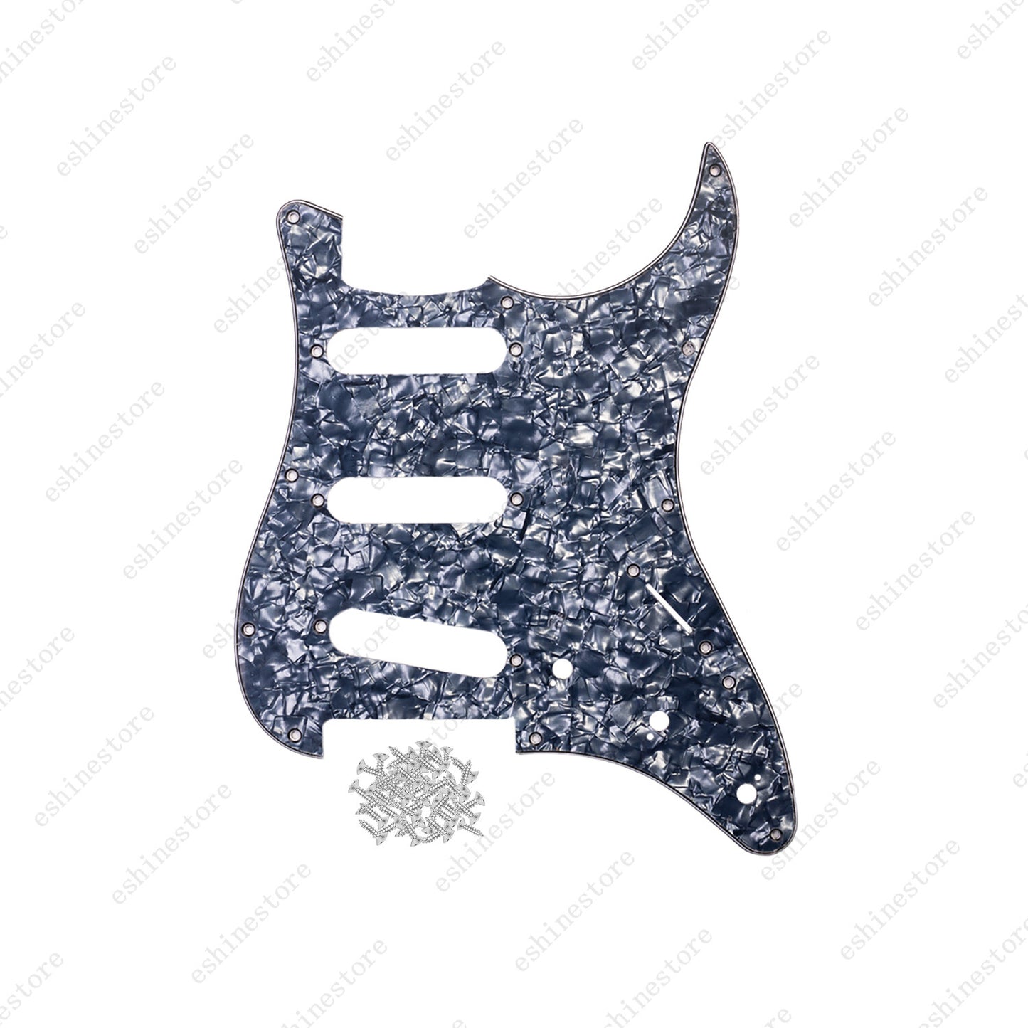 SSS 11-Hole ST Style Guitar Pickguard Pick Guard Scratch Plate Multicolors