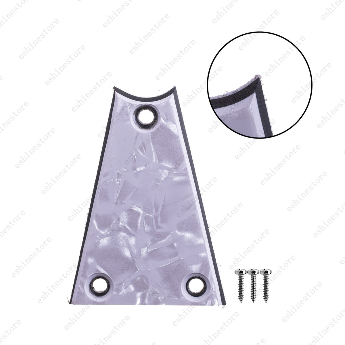 Plastic Guitar Rod Cover Plate 3 Ply 3 Holes Multicolor For Electric Guitar Bass