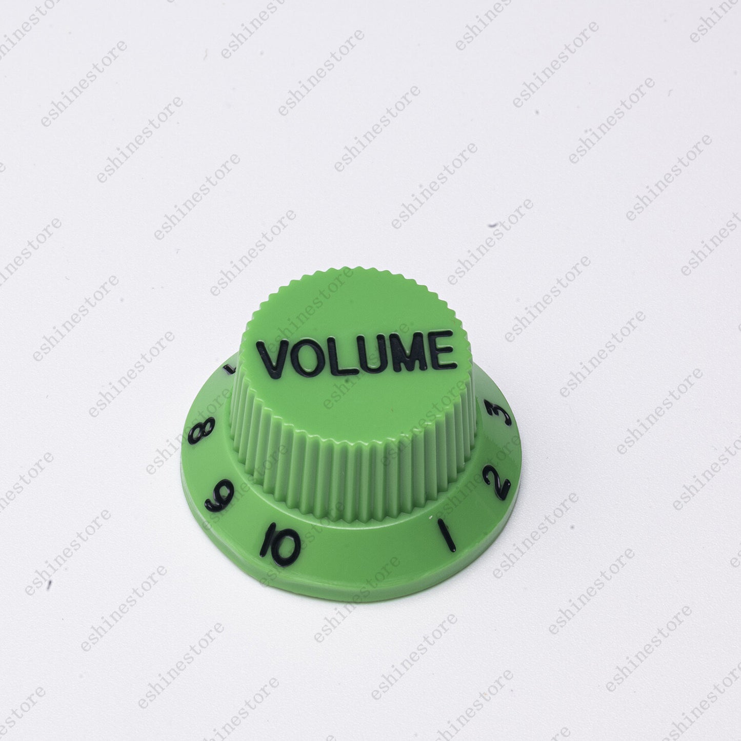 3x Green/ Black Numbers Electric Guitar Knobs Volume Tone Knob For Stratocaster