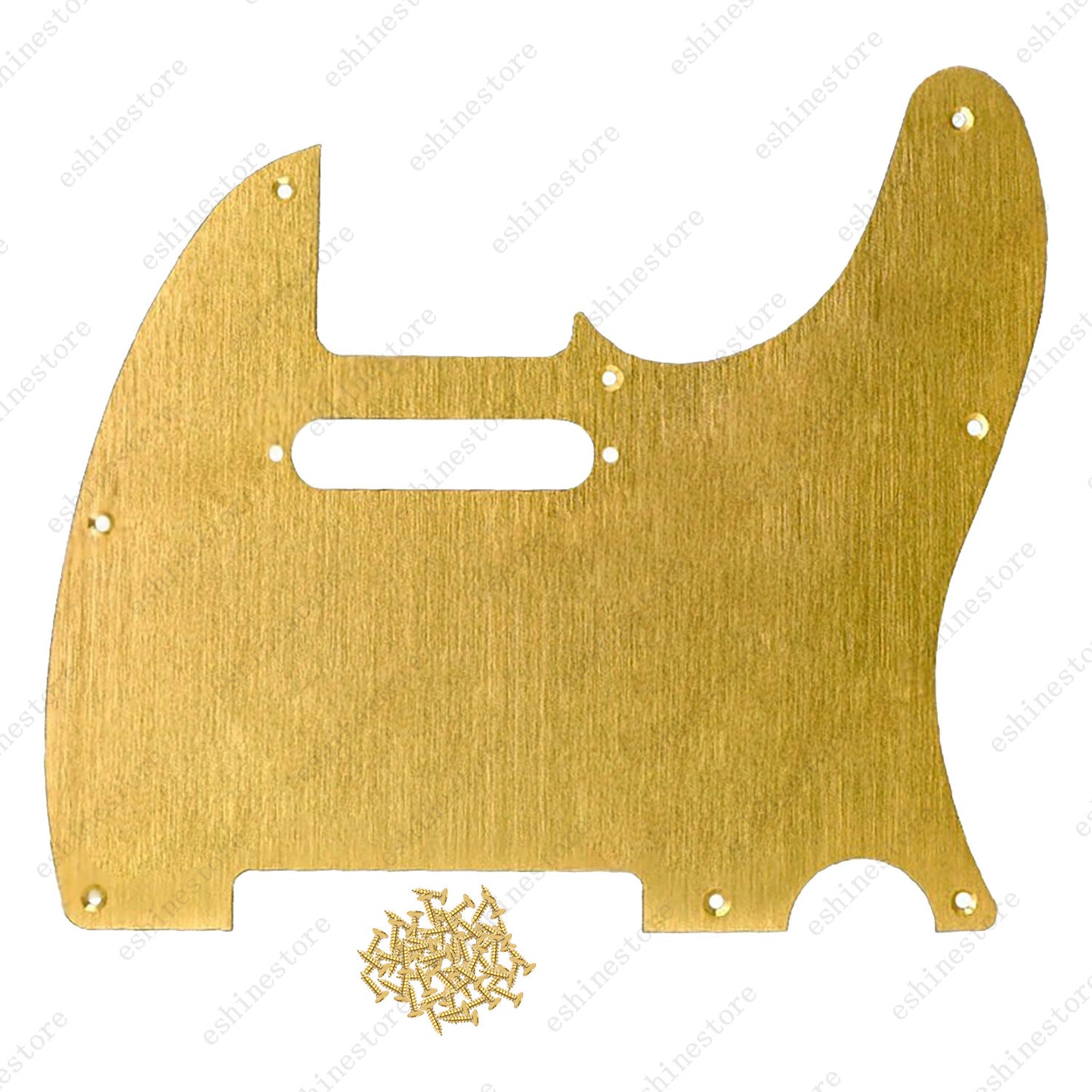 Aluminium 8 Hole Tele Style Guitar Pickguard Scratch Plate For Fender Telecaster