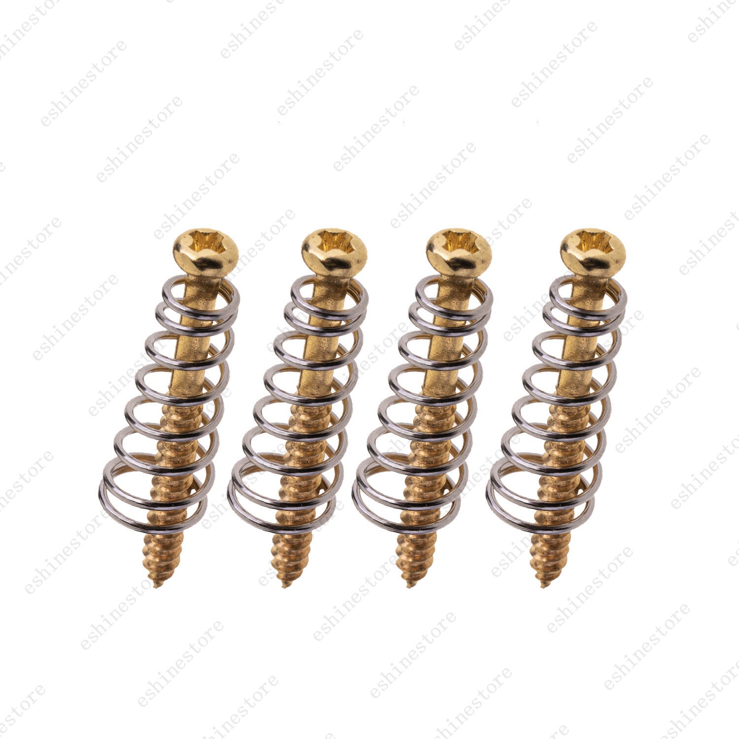 4 Pcs M2.5x26 Guitar  Bass Pickup  Mounting Height Screw Spring 3 Colors For P90