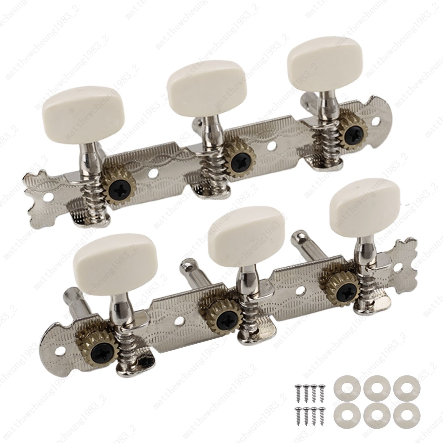 1:16 Guitar String Tuning Pegs Machine Head Tuners Key 3L3R for Classical Guitar