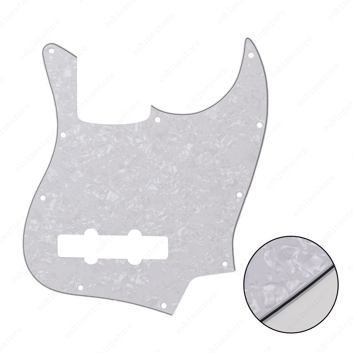 Mulit Colors 4 String Bass Pickguards Scratch Plates For Fender Jazz Bass J Bass