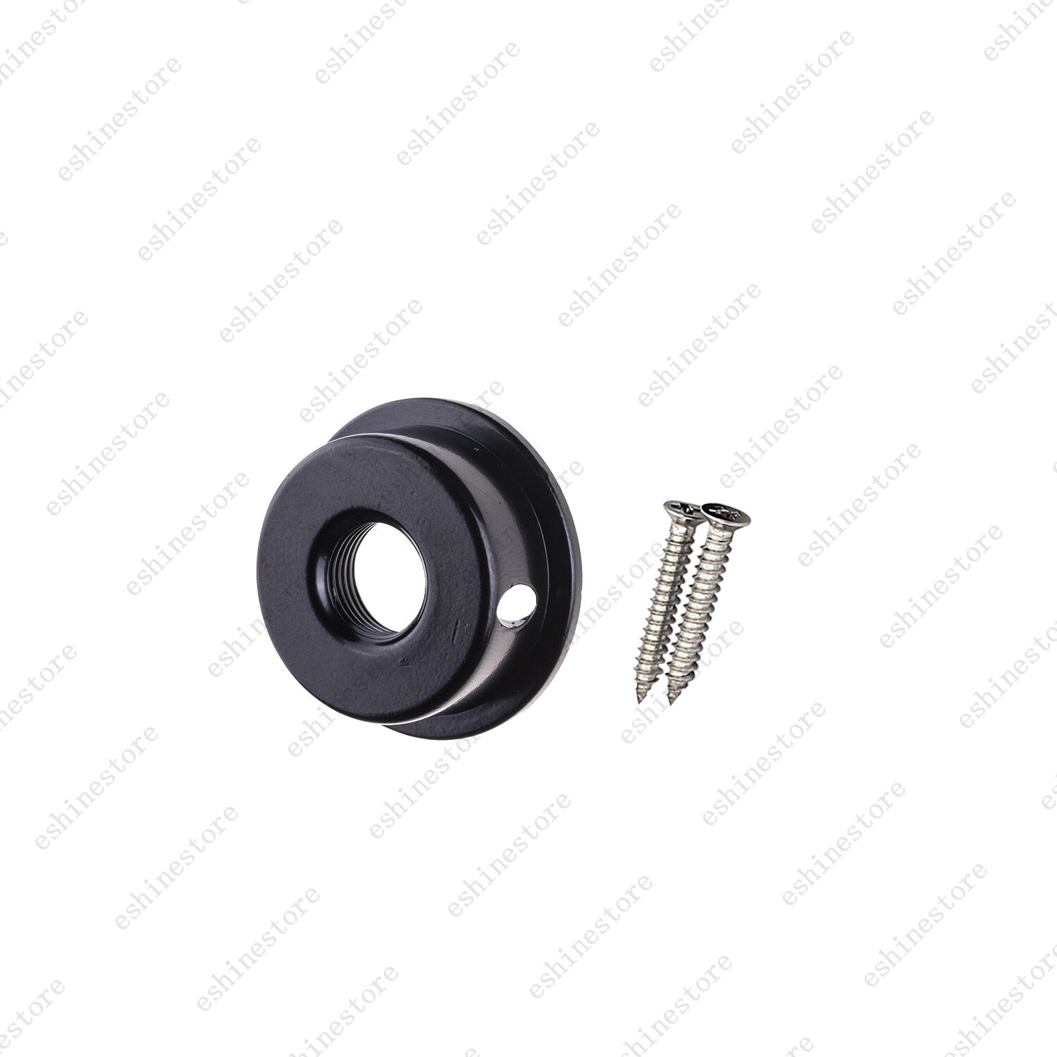 3 Colors Thickened round Retrofit cup Jack Output Socket Plate For Telecaster