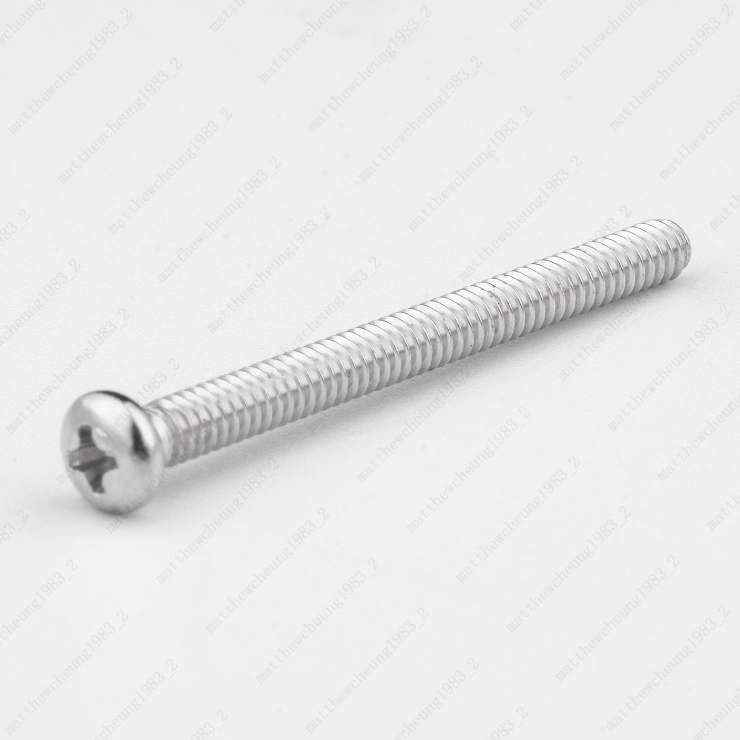 Nickel Humbucker Pickup Height Mounting Screws Metric Thread 2.5*27/30mm 5 Pack