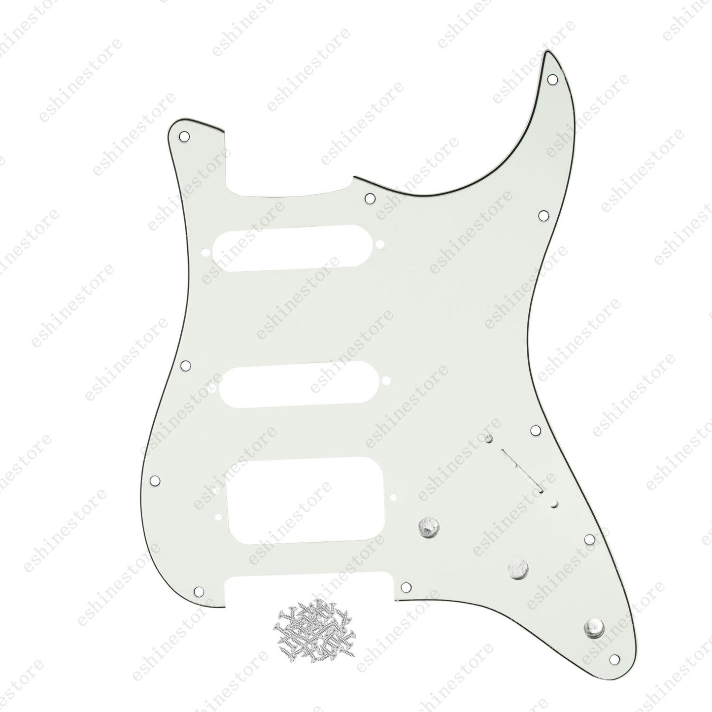 11-Hole HSS Pickguard w/ Screw For US MIM Fender Modern/Player (3-Screw Hum)