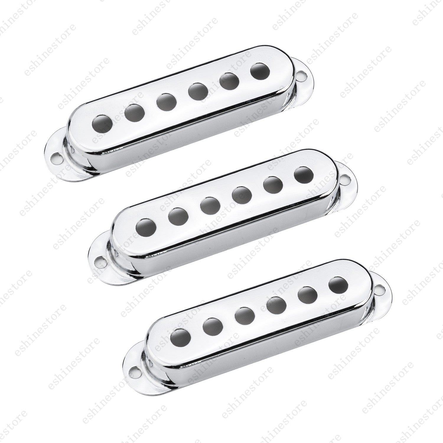 1/2/3 Pcs Brass Metal SSS Single Coil Pickup Covers For Fender SQ Strat 5 Colors