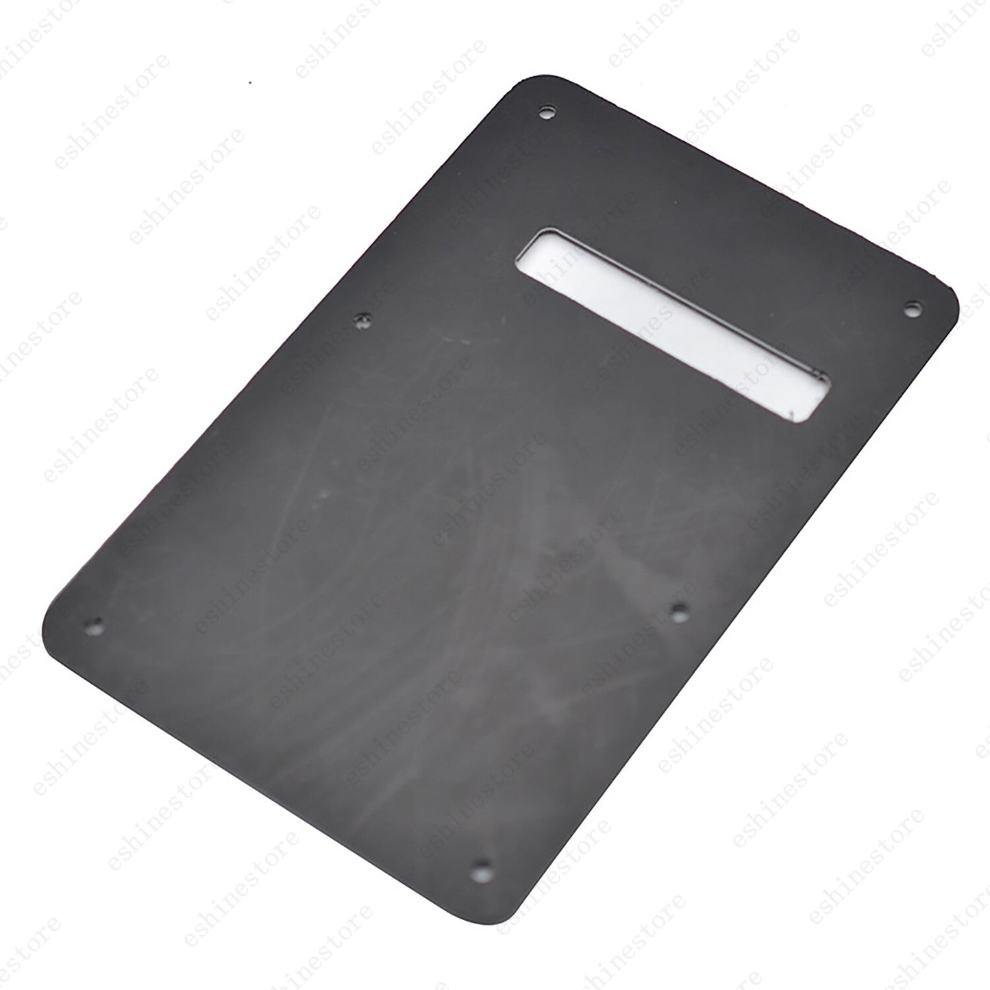 Electric Guitar Tremolo Cover Back Plate Trem Spring Cover 3 Ply For Strat Black