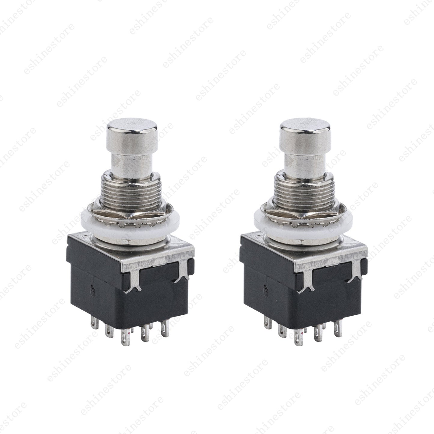 1/2/5Pcs Guitar Effects Pedal Metal Effects Pedal Switch 9-pin Stomp Foot Switch