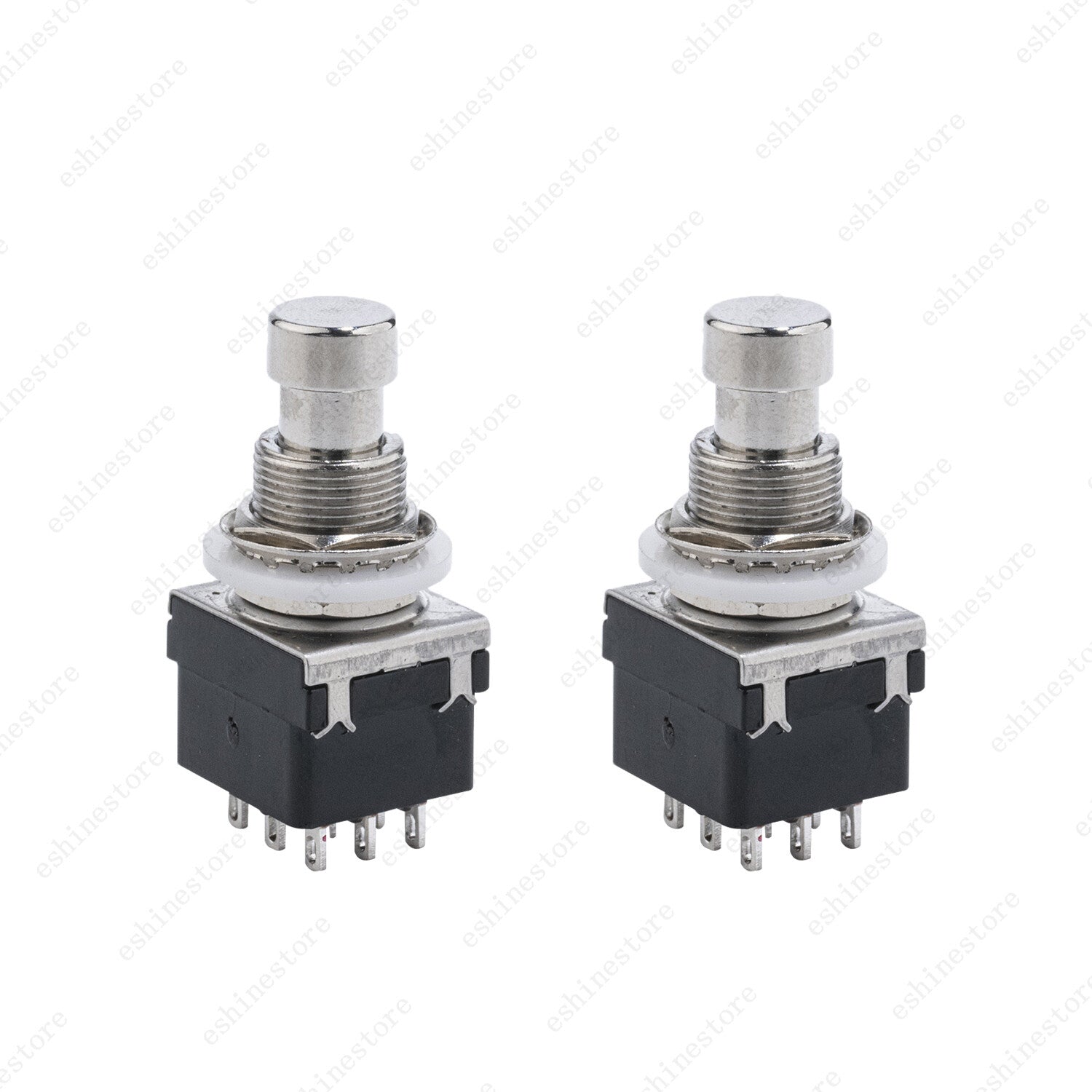 1/2/5Pcs Guitar Effects Pedal Metal Effects Pedal Switch 9-pin Stomp Foot Switch