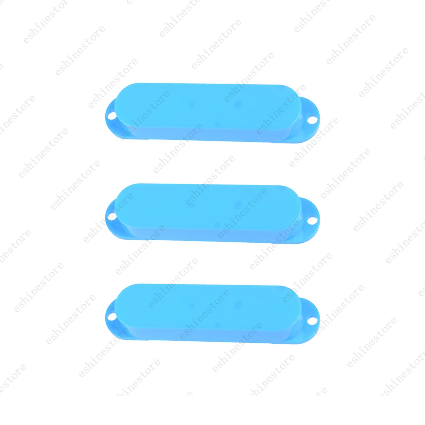 1/2/3Pcs Plastic Sealed Single Coil Pickup Cover For ST Guitar No Holes 12Color