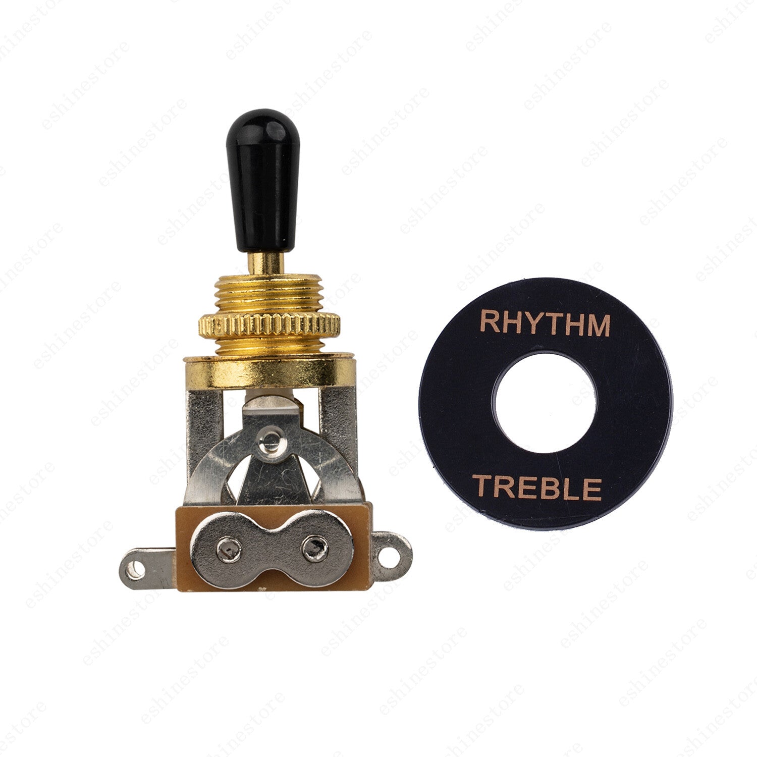 NEW Gold 3-Way Toggle Switch with Plate for Gibson/Epiphone Les Paul Guitar