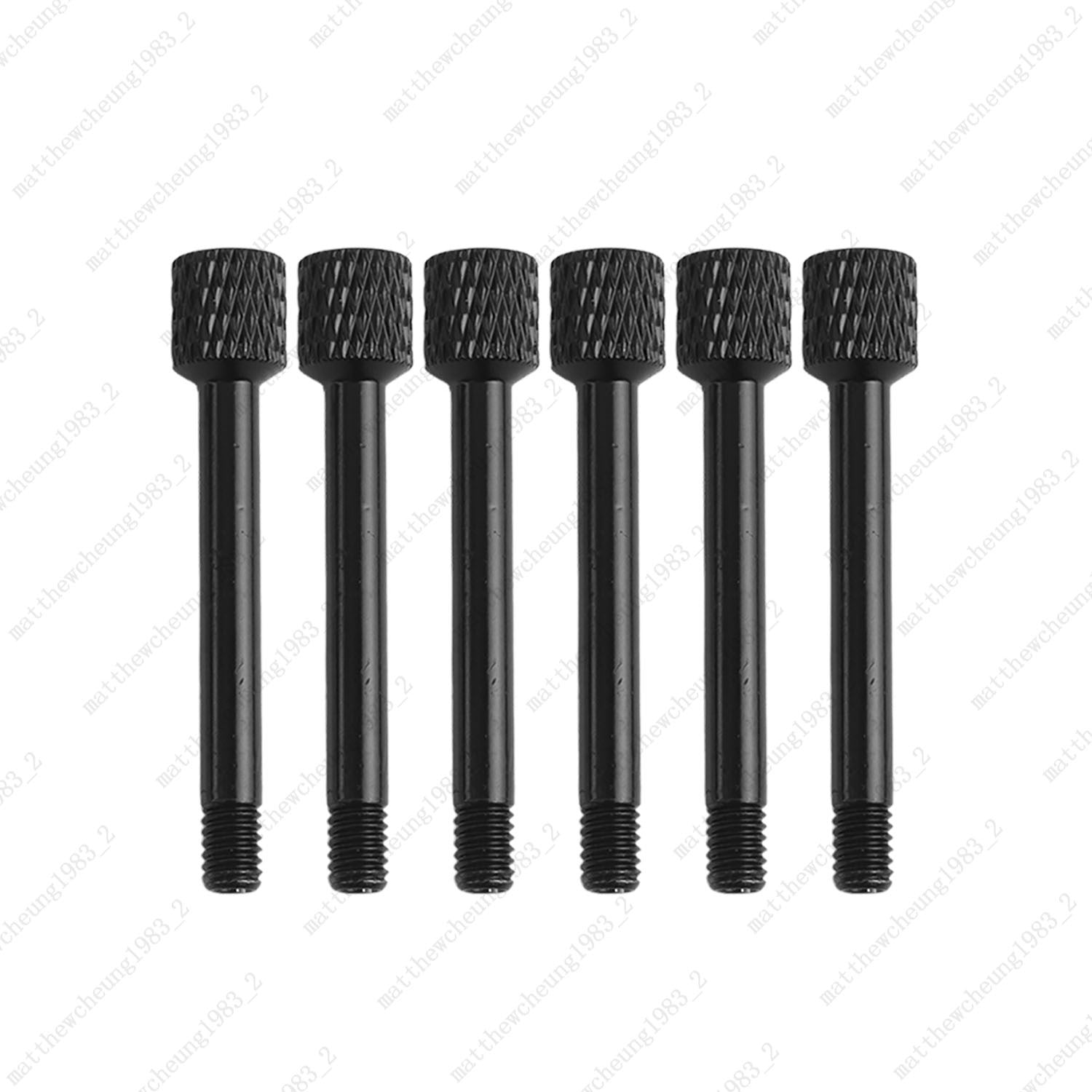 6pcs Guitar Tremolo Bridge Saddle Clamp Lock Screw Without Insert Block 3Colors