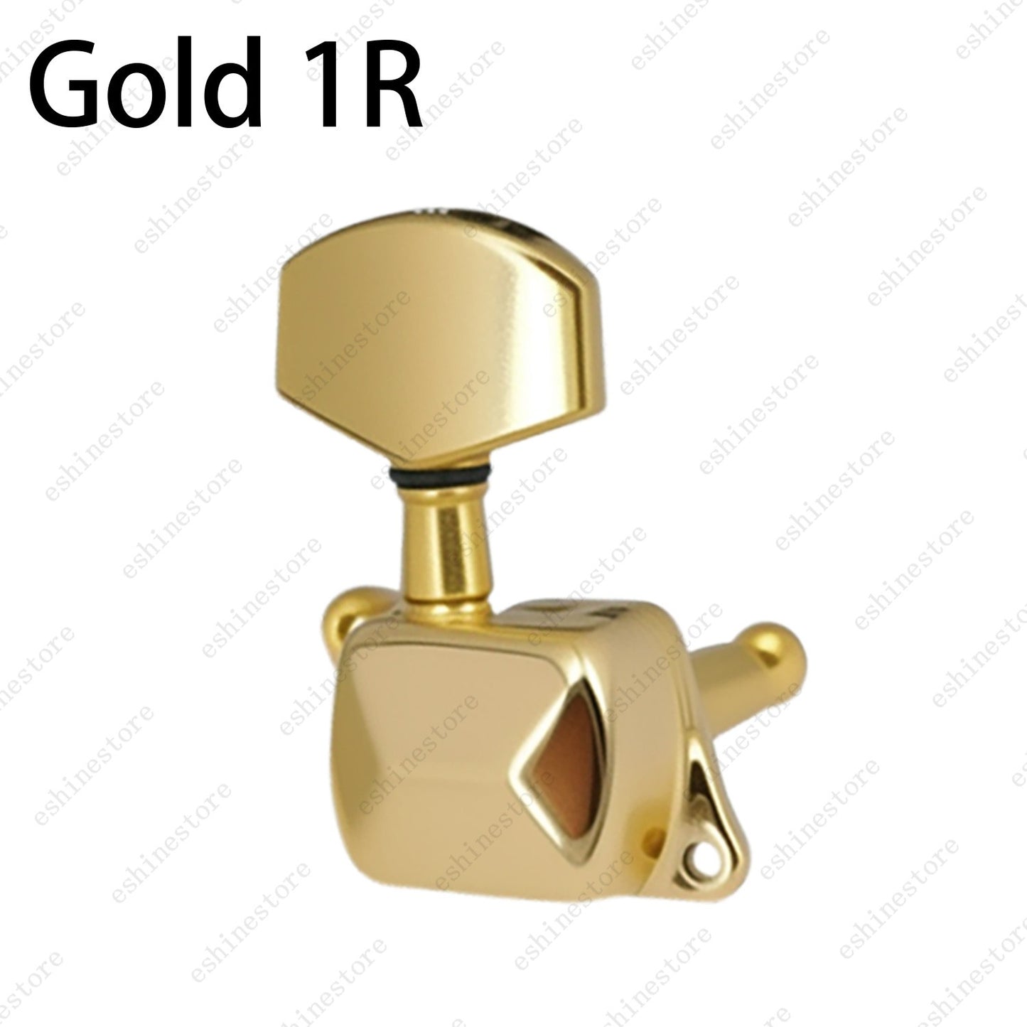 Guitar Tuning Pegs Machine Head Semiclosed Tuner 1:15 Ratio For Acoustic Guitar