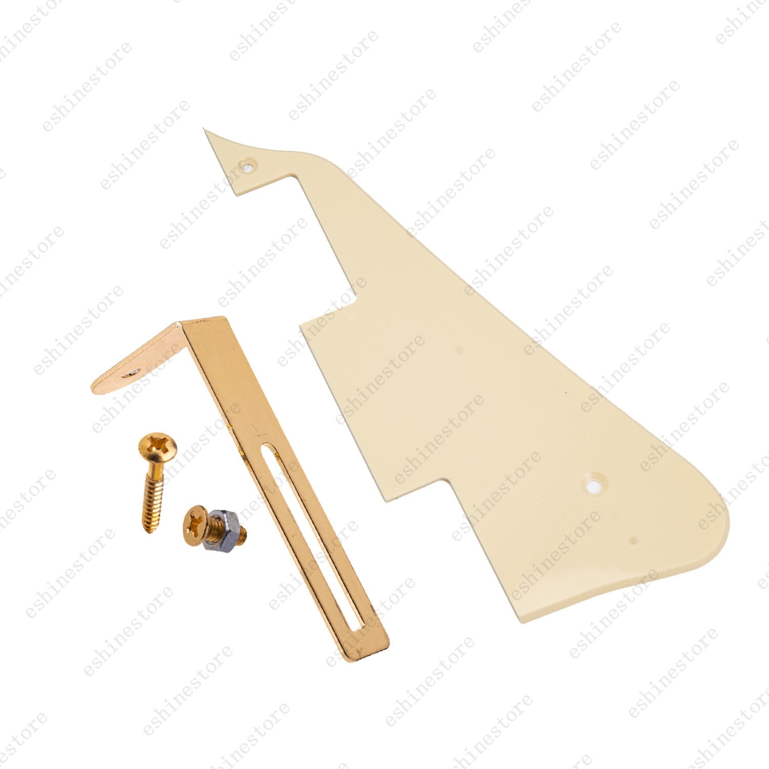 12 Color Guitar Pickguard with Gold Bracket Mounting Screws Set For Les Paul