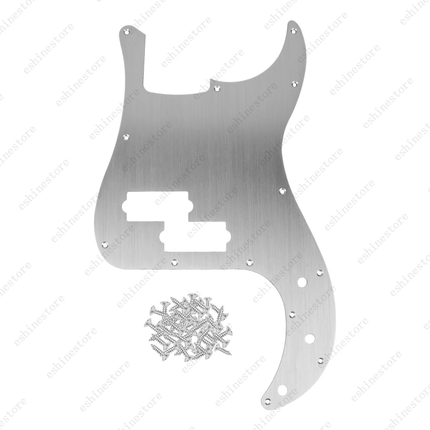 13 Hole Metal Aluminium Anodized Bass Pickguard Fits for Fender Precision P Bass