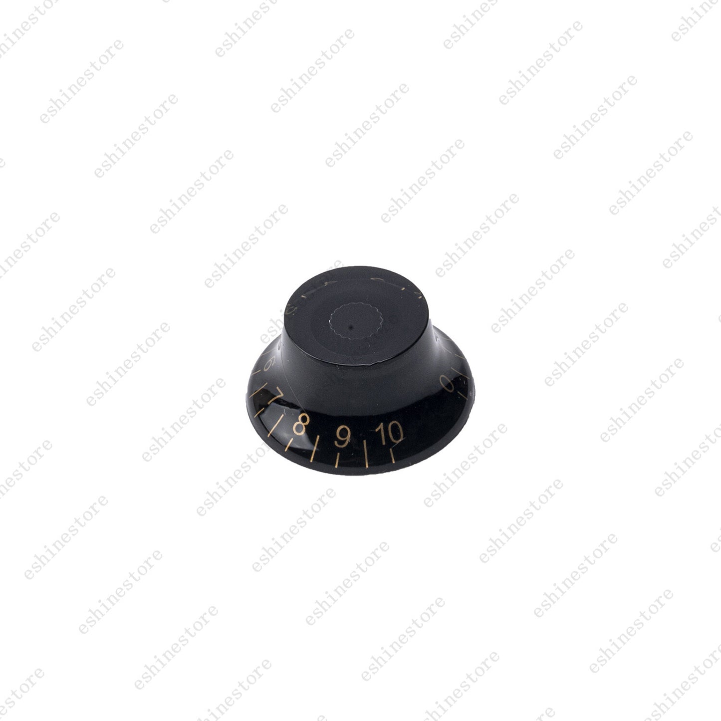 4 Pcs Black LP Guitar Speed Knobs Top Hat Bell Knobs For SG Les Paul Guitar