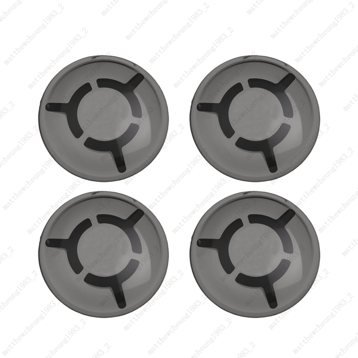 1/2/4pcs Mushroom Plastic Guitar Effect Pedal Footswitch Toppers Foot Nail Cap