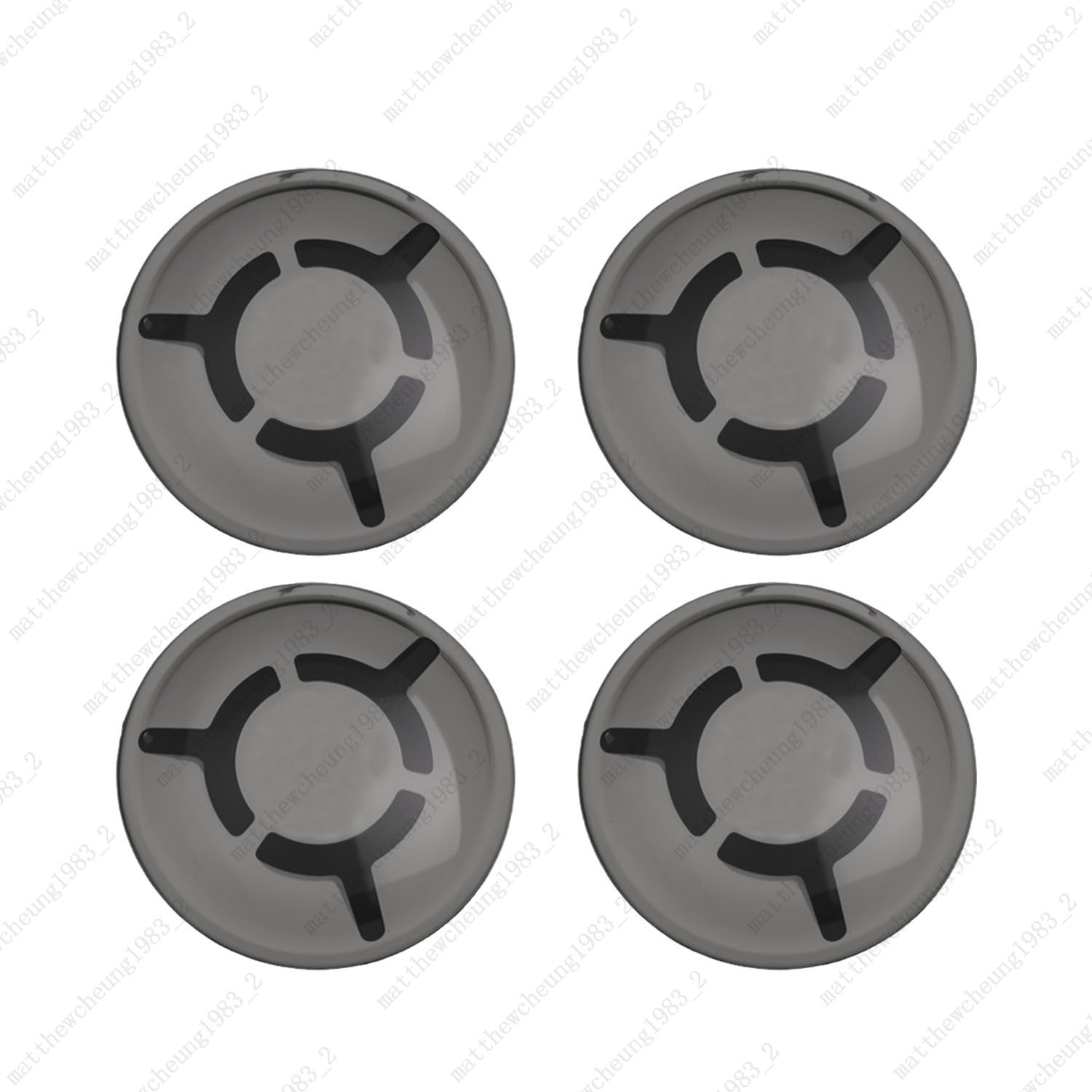 1/2/4pcs Mushroom Plastic Guitar Effect Pedal Footswitch Toppers Foot Nail Cap