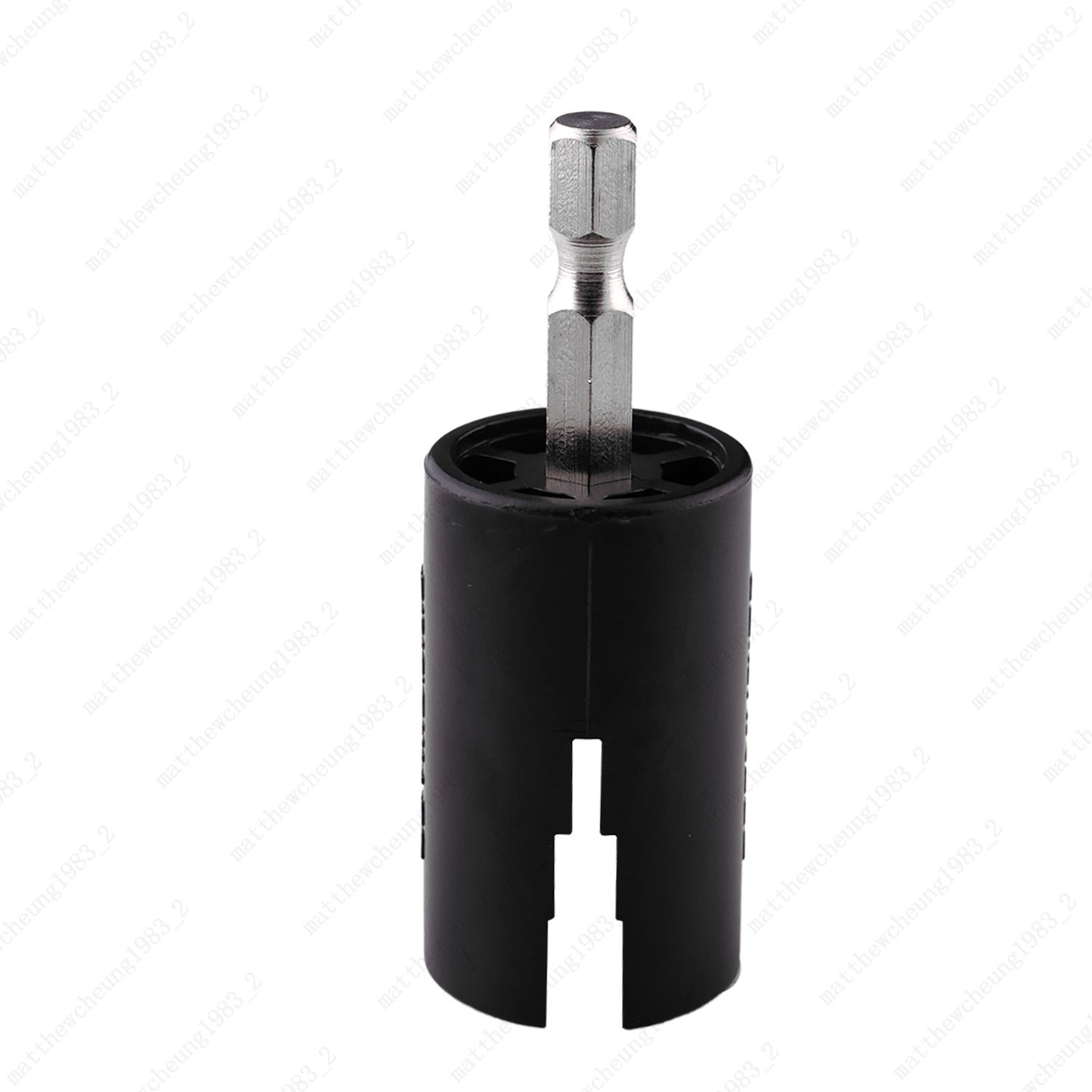 Guitar String Winder - Drill Tuning Peg Puller & Maintenance Tool Black Hex Head