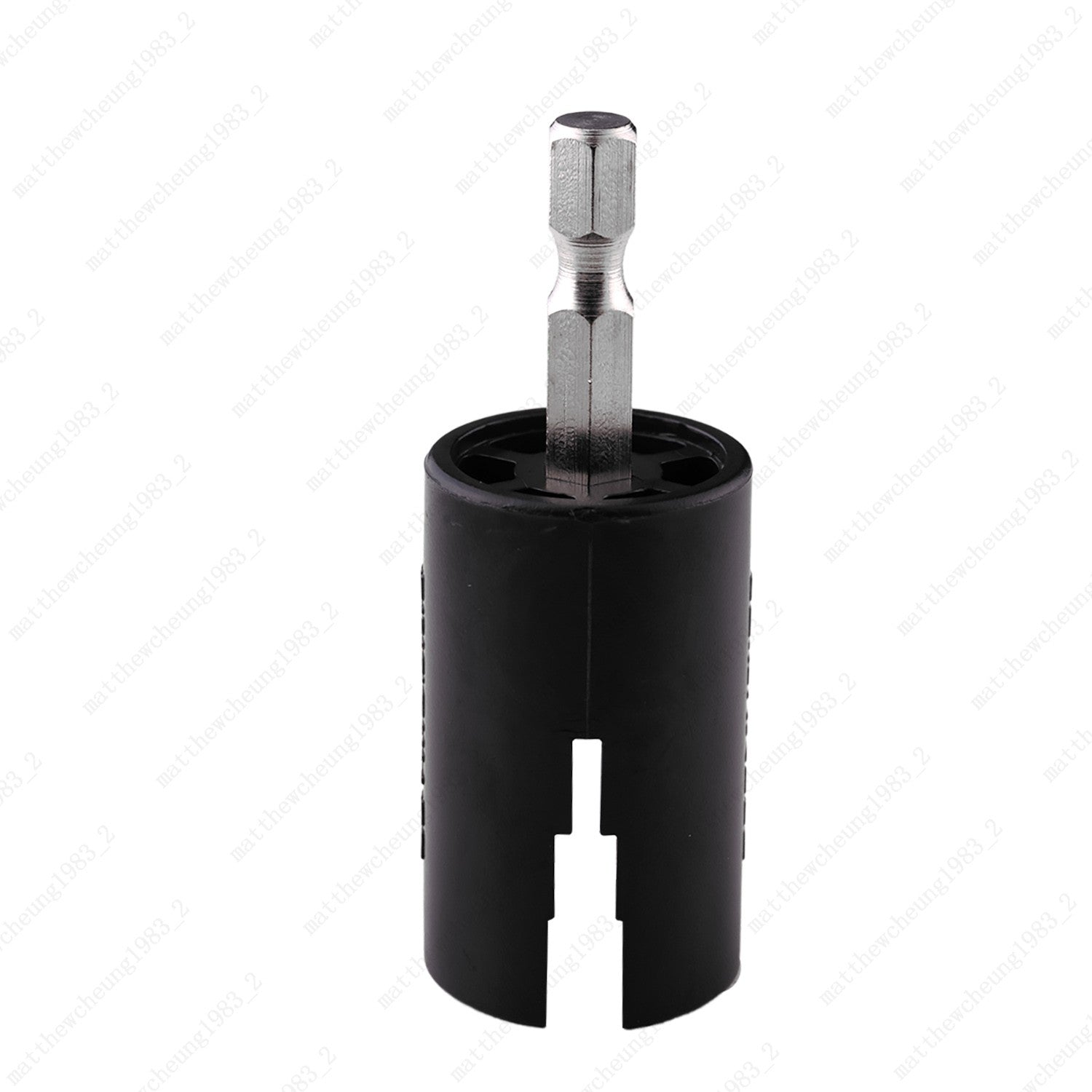 Guitar String Winder - Drill Tuning Peg Puller & Maintenance Tool Black Hex Head