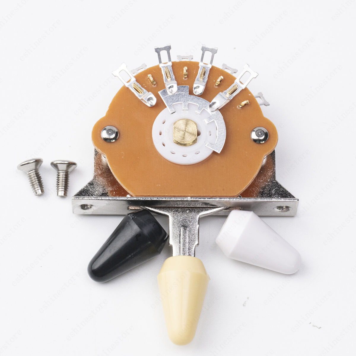 Eletric Guitar 5-Way Switch Pickup Selector Switch for Strat/Tele with 3 Tips