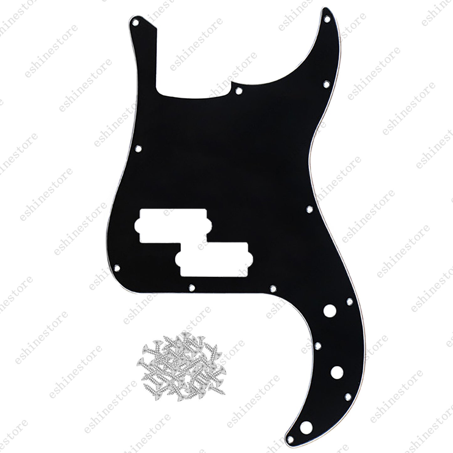 PB P Bass Pickguard 13 Hole Pick Guard Scratch Plate For 4-String Precision Bass