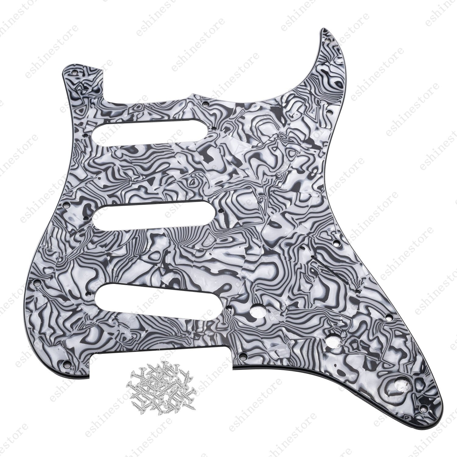 11 Hole SSS Strat Style Pickguard for USA MIM Standard Fender Start Multicolor