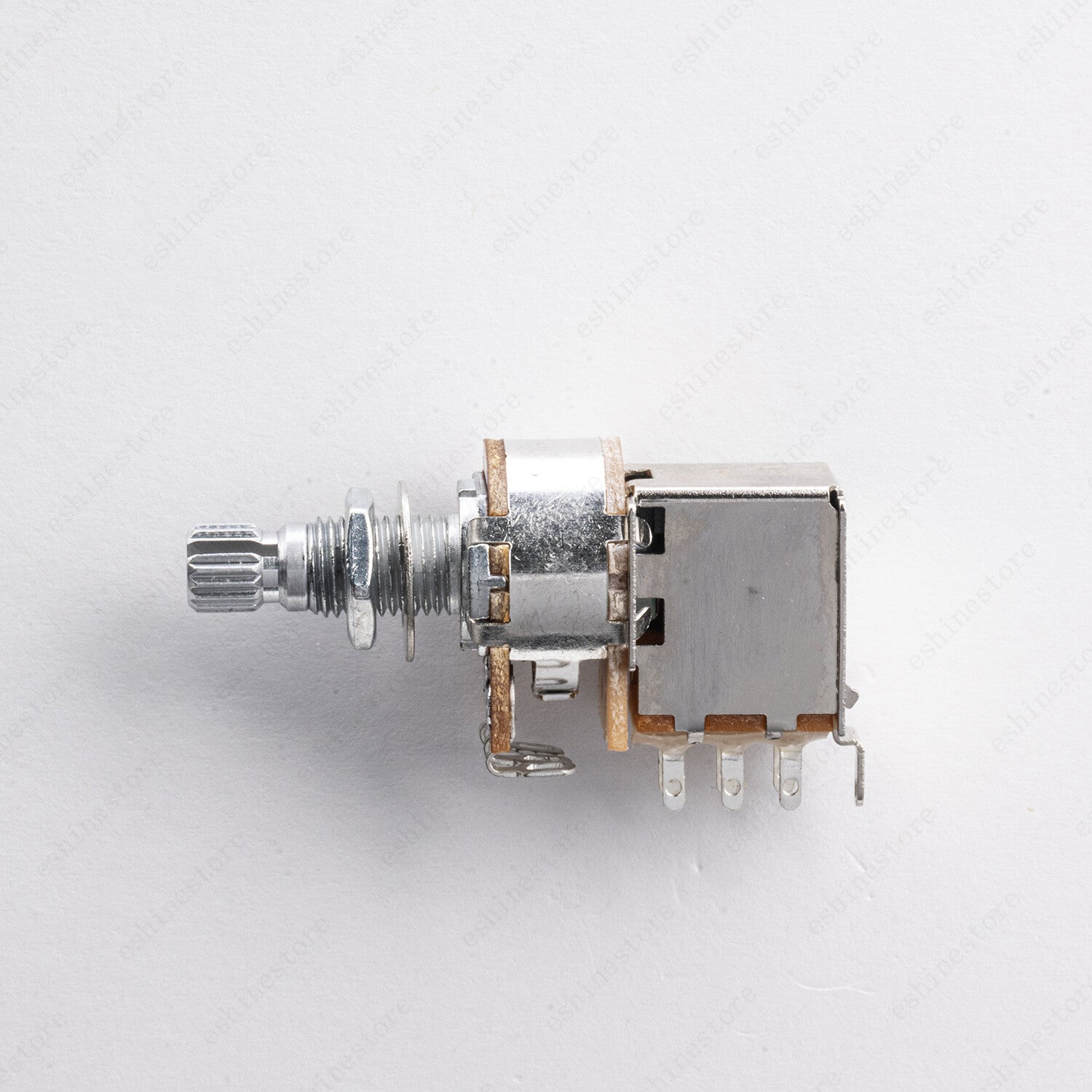 4 Pcs Guitar Push Pull Pot 18-Split Long Shaft switch, A/B/250/500K Tone Volume