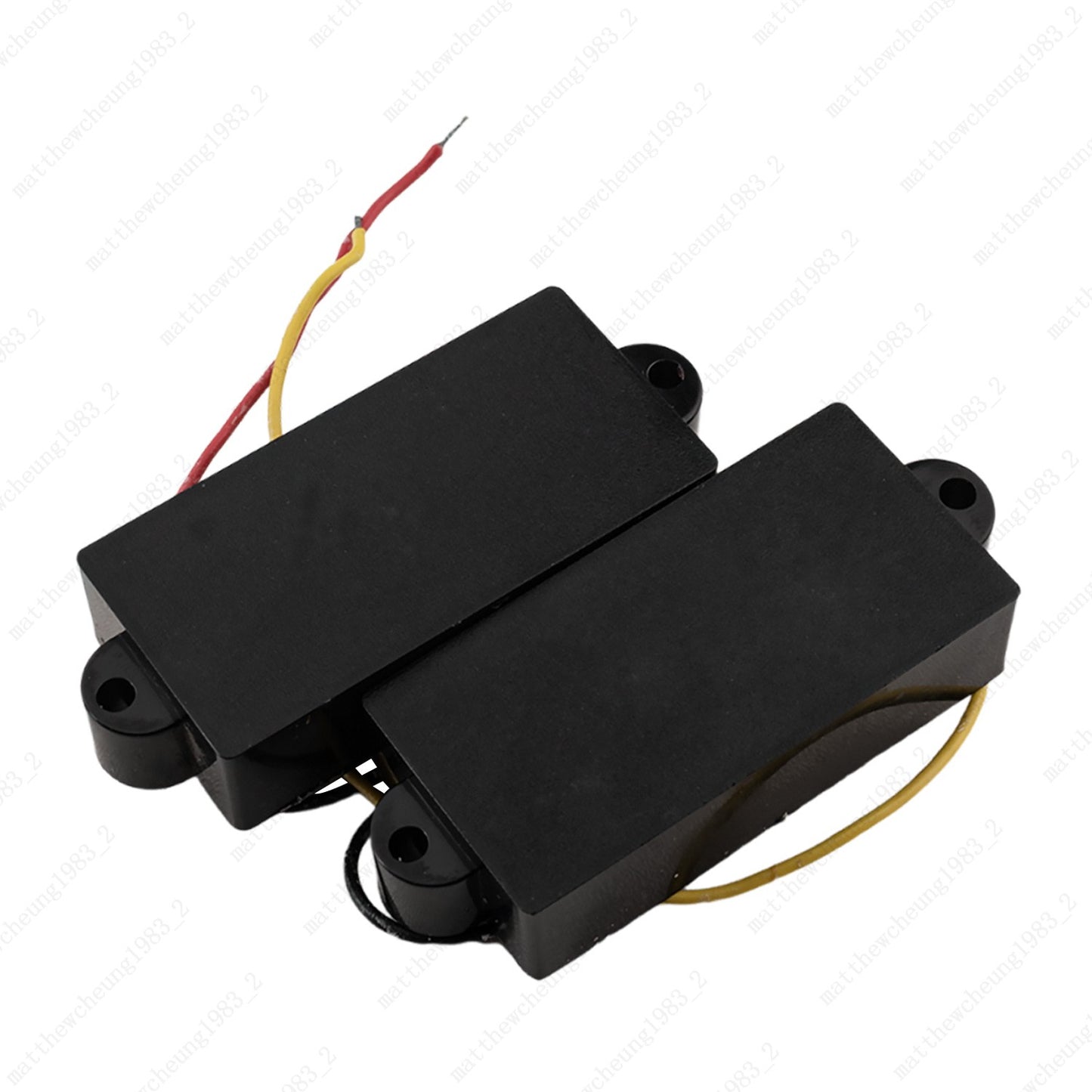 A Set of 4 String Bass pickup Ceramic Sealed Pickup w/ Screws for P Bass Guitar