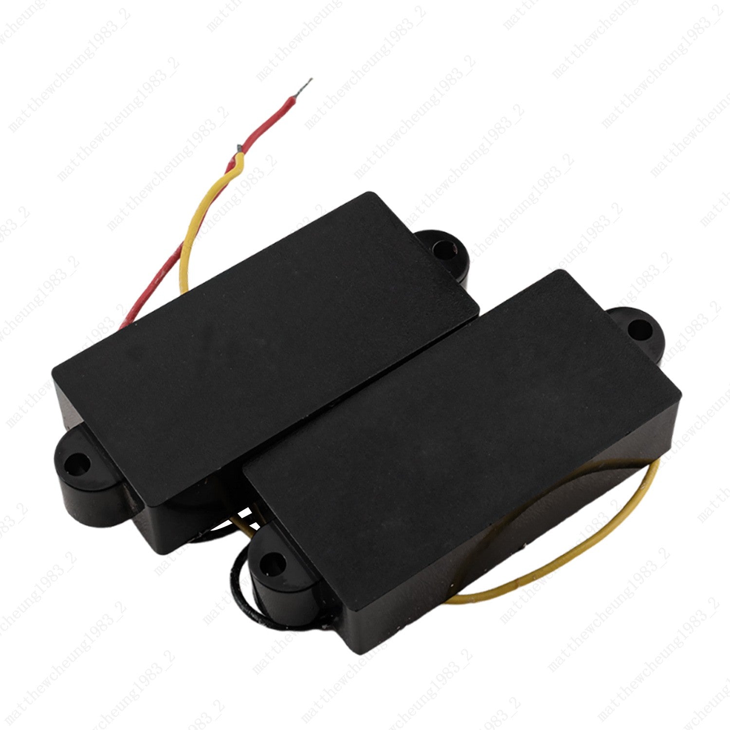 A Set of 4 String Bass pickup Ceramic Sealed Pickup w/ Screws for P Bass Guitar
