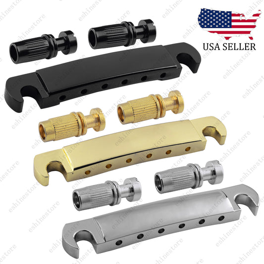 Tune-O-Matic Bridge Tailpiece Stop Bar For Epiphone Gibson LP SG ES Guitar