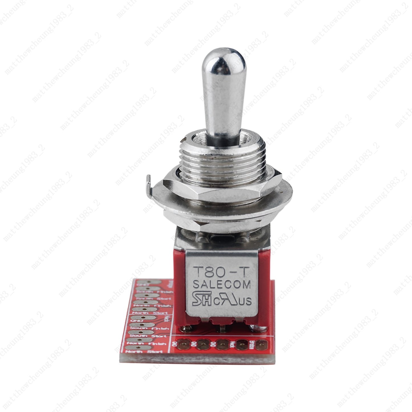 Special Fat Bat Toggle Switch DPDT Onboard 3 Way For Series/Split/Parallel