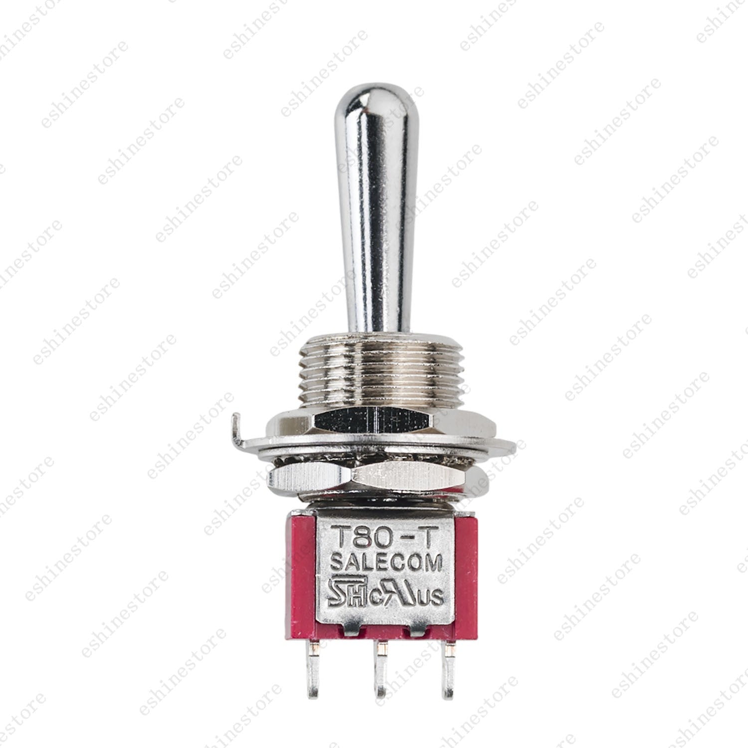 1/3/5 x Guitar 3Pin 3-Way (ON)-OFF-(ON) Momentary Fat Bat Toggle Switch Sealed