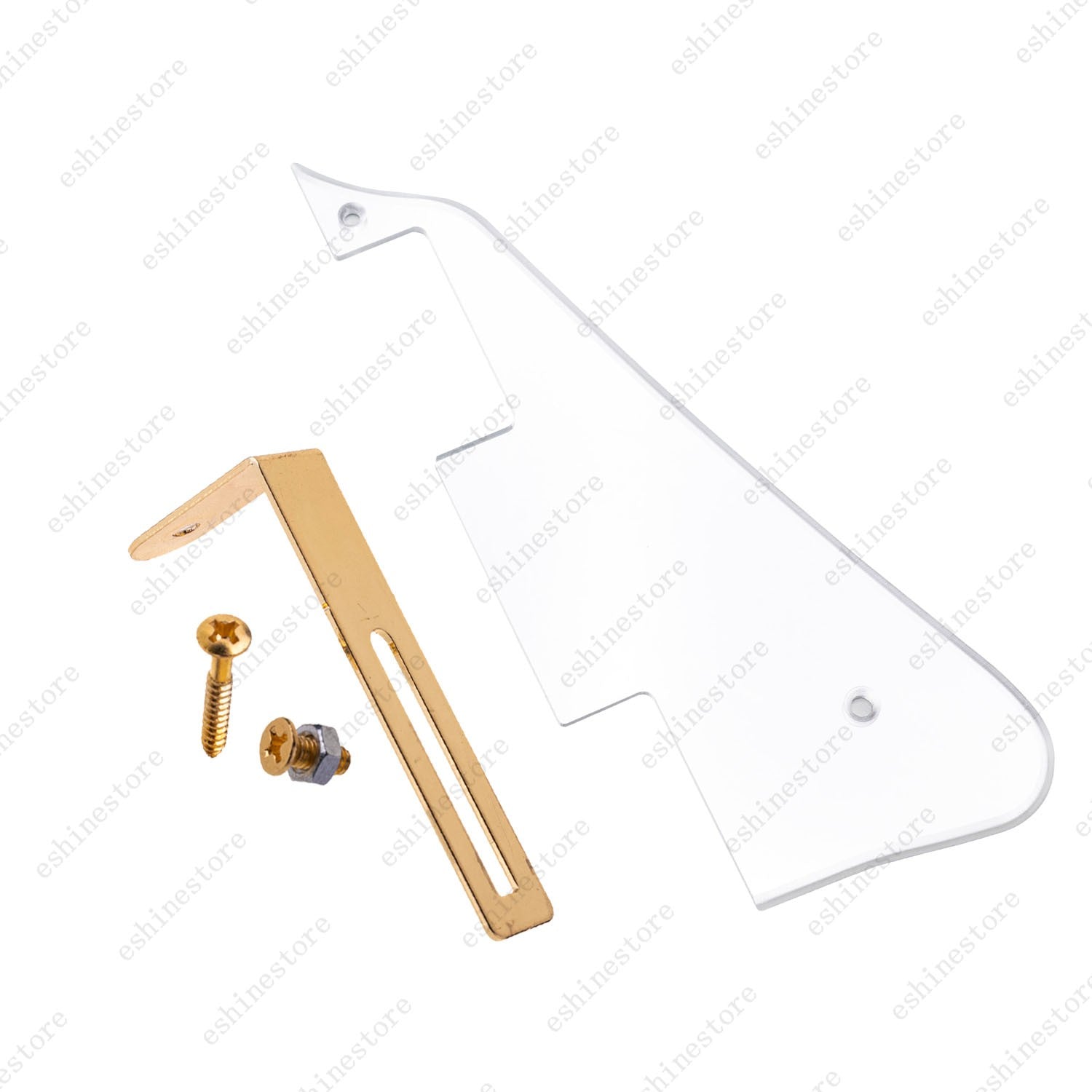 12 Color Guitar Pickguard with Gold Bracket Mounting Screws Set For Les Paul