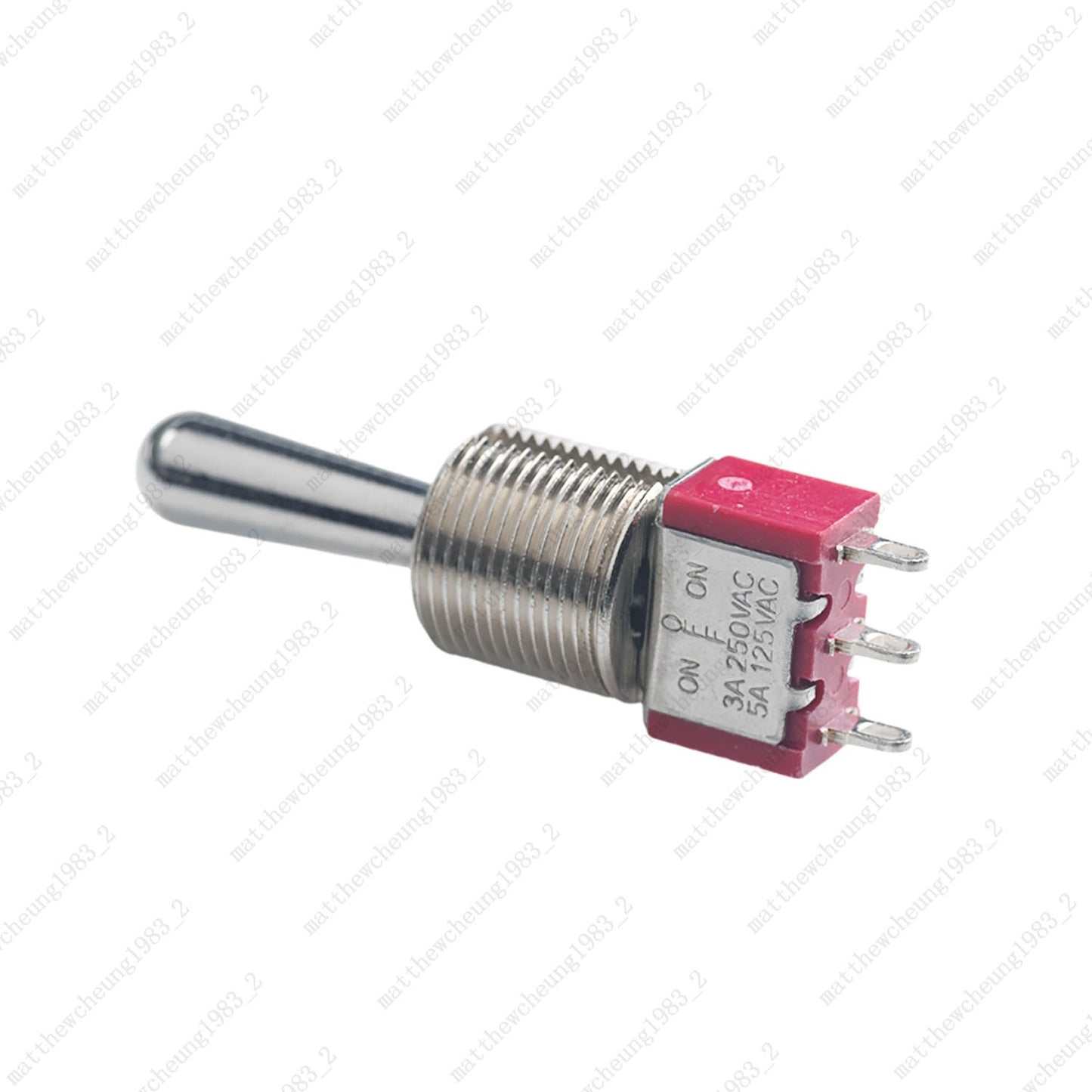 1/3/5 x Guitar Long Fat Bat Toggle Switch SPDT 3Pin 3-Position ON-OFF-ON Sealed