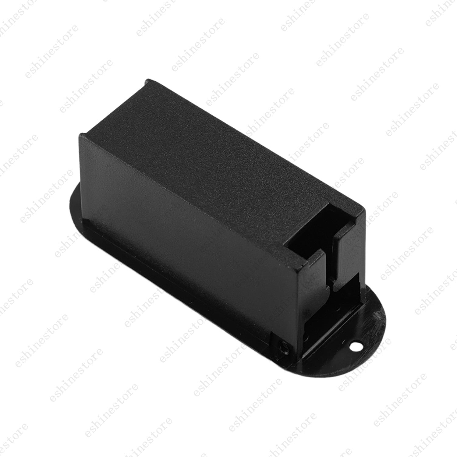 A Set of 9V Battery Box Case Holder for Active Guitar Bass Pickup - Black