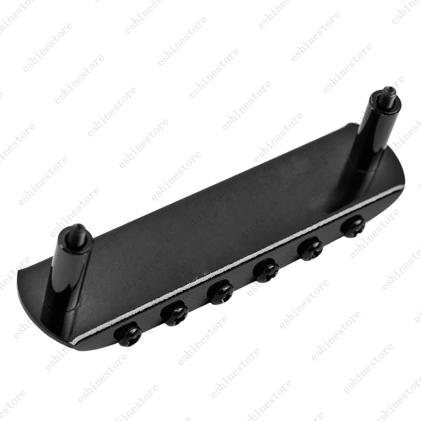 Electric Guitar Bridge Assembly w/ Tailpiece & Saddles For JM Jazzmaster