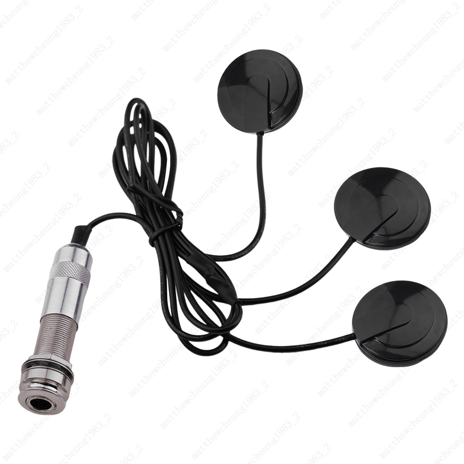 Guitar Pickup 3-in-1 Self-Adhesive Piezo Pickup MIC For Guitar/Ukulele/Mandolin